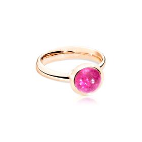 Roségold, Ringe, Tamara Comolli BOUTON Ring small rosa Turmalin R-BOU-s-TuRo-rg