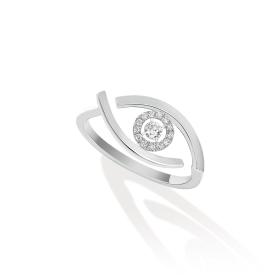 Weißgold, Ringe, Messika Lucky Eye Ring 10036-WG