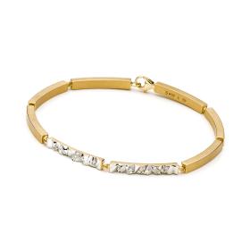 Gelbgold, Armschmuck, Schmuckwerk Armband Alpen GA526-GG