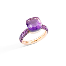 Roségold, Ringe, Pomellato Nudo Classic Ring, Ref: PAB9040O6BKROI0GL_53
