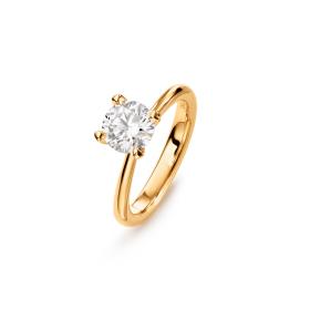 Gelbgold, Ringe, Ole Lynggaard Copenhagen Classic Solitaire Ring A2760-488