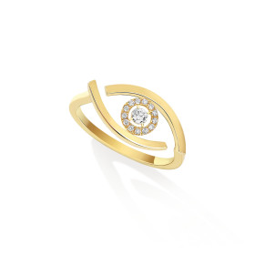        Gelbgold, Ringe, Messika Lucky Eye Ring 10036-YG