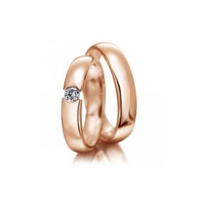 Rotgold, Ringe, Meister Trauringe Classics 112.8211.01/112.8211.00-R