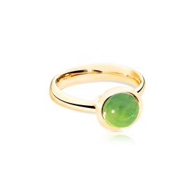 Gelbgold, Ringe, Tamara Comolli BOUTON Ring small Peridot R-BOU-s-Per-yg