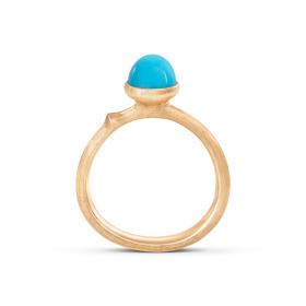 Gelbgold, Ringe, Ole Lynggaard Copenhagen Lotus Tiny Ring A2708-404