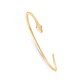        Gelbgold, Armschmuck, Ole Lynggaard Copenhagen Snakes Armreif mini A2846-401