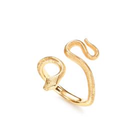 Gelbgold, Ringe, Ole Lynggaard Copenhagen Snakes Ring mini A3218-401