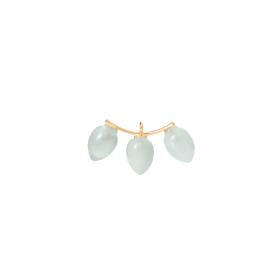 Gelbgold, Ohrringe, Ole Lynggaard Copenhagen Lotus Ohreinhänger A3063-401