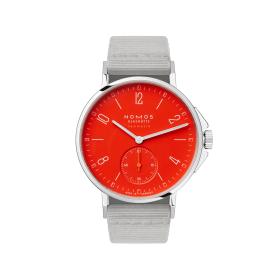 Unisex, NOMOS Glashütte Ahoi neomatik signalrot 563