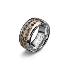 Platin, Ringe, Girello Waves Ring 116.4937.04-PT