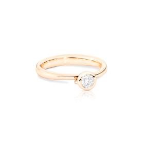 Roségold, Ringe, Tamara Comolli BOUTON Solitaire Ring R-BOU-Sol-Cl-rg