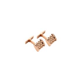 Roségold, Armschmuck, FOPE Panorama Manschettenknöpfe aus Gold 01004GX_XX_R_XBX_000