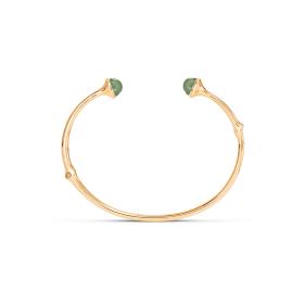 Gelbgold, Armschmuck, Ole Lynggaard Copenhagen Nature Armreif A3029-409
