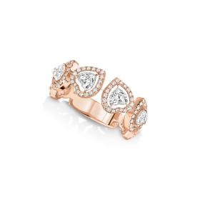 Roségold, Ringe, Messika Joy Coeur Multi Diamant-Ehering 12471-PG