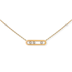         Gelbgold, Halsschmuck, Messika Move Classique Baby Halskette 04323-YG