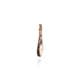 Roségold, Ringe, Ole Lynggaard Copenhagen Love Band Ring Curved A2595-710