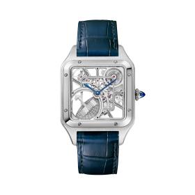 Damenuhr, Cartier Santos-Dumont skeleton WHSA0032