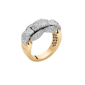 Weißgold, Ringe, FOPE Eka Ring mit Diamanten 77305AX_PB_R_XBX_140