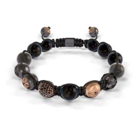 Weißgold, Armschmuck, Shamballa Jewels Braided Armband D184409-XL