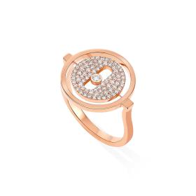 Roségold, Ringe, Messika Lucky Move Pavée PM Ring 07534-PG