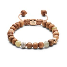 Roségold, Armschmuck, Shamballa Jewels Non-Braided Armband D199163-S