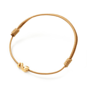         Gelbgold, Armschmuck, Ole Lynggaard Copenhagen Snakes Kordelarmband A3215-402