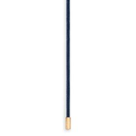 Seide, Halsschmuck, Ole Lynggaard Copenhagen Doppel Design Schnur blau A1907-410
