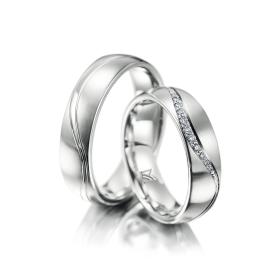 Platin, Ringe, Meister Trauringe Phantastics 112.8990.01/112.8990.00-P