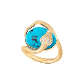 Gelbgold, Ringe, Ole Lynggaard Copenhagen Snakes Ring A9996-451