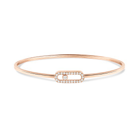         Roségold, Armschmuck, Messika Move Uno Flex Armreif 12057-PG