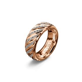 Roségold, Ringe, Girello Flames Ring 116.5058.00-RG