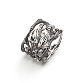 Silber, Ringe, Ole Lynggaard Copenhagen Forest Ring A3019-301