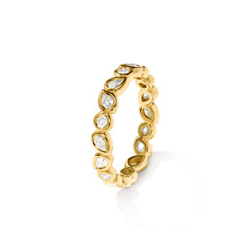 Gelbgold, Ringe, Tamara Comolli SIGNATURE Memoire-Ring 'Classic', Ref: R-SIG-Mem-Cl-yg