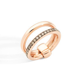 Roségold, Ringe, Pomellato Pomellato Together Bandring, Ref: PAC0100O7BKRDBR00_53