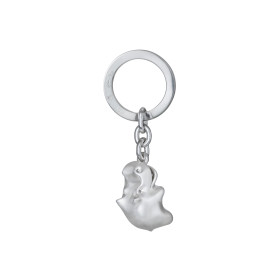 Silber, Accessoires/Sonstiges, Ole Lynggaard Copenhagen Hippopotamus Schlüsselanhänger A3054-302