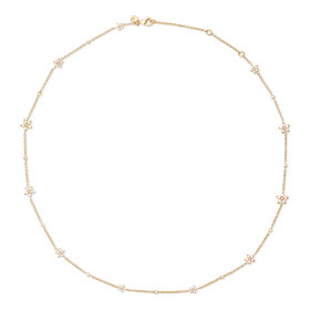 Gelbgold, Halsschmuck, Ole Lynggaard Copenhagen Shooting Stars Collier A2858-408