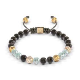 Gelbgold, Armschmuck, Shamballa Jewels Non-Braided Armband D167887-S