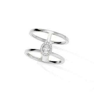 Weißgold, Ringe, Messika Glam'Azone 2 Rows Ring, Ref: 06173-WG