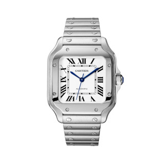 Damen- und Herrenuhr, Cartier Santos de Cartier, Ref: WSSA0029