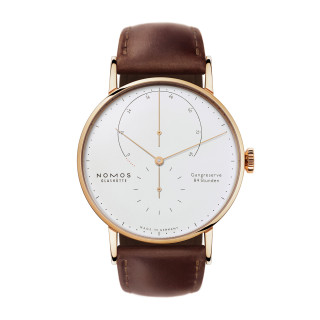 Herrenuhr, NOMOS Glashütte Lambda Roségold, Ref: 930