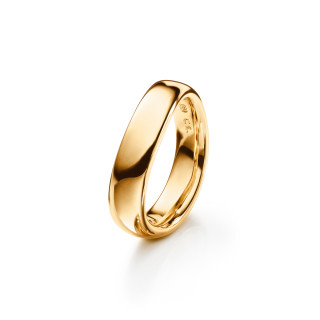 Gelbgold, Ringe, Ole Lynggaard Copenhagen Love Herrenring 6, Ref: A1346-402