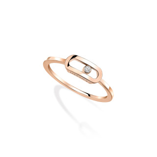 Roségold, Ringe, Messika Move Uno Gold Ring, Ref: 10055-PG