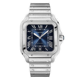 Damen- und Herrenuhr, Cartier Santos de Cartier, Ref: WSSA0071