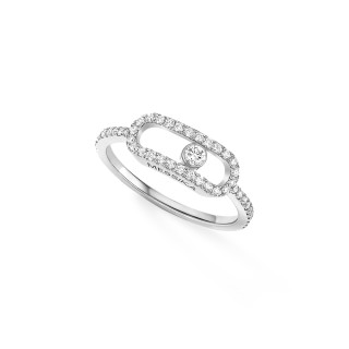 Weißgold, Ringe, Messika Move Uno GM Ring, Ref: 12113-WG