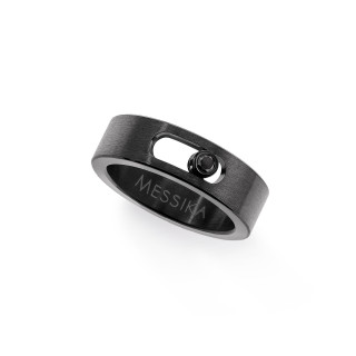 Titan, Ringe, Messika Move Titanium Black PM Ring, Ref: 07165-TB