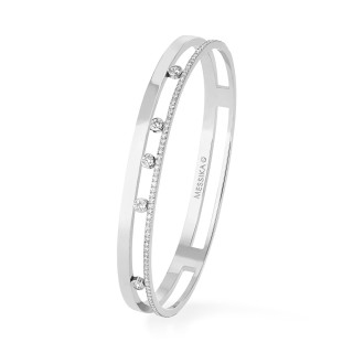 Weißgold, Armschmuck, Messika Move Romane Armreif, Ref: 06514-WG