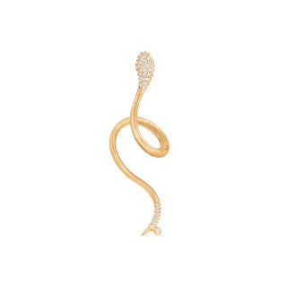 Gelbgold, Ohrringe, Ole Lynggaard Copenhagen Snakes Ohrring, Ref: A2675-407