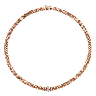 Roségold, Halsschmuck, FOPE Vendôme Flex'it Collier, Ref: 56002CX_BB_R_XBX_043