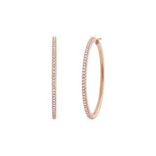 Roségold, Ohrringe, Ole Lynggaard Copenhagen Love Band Creole giga, Ref: A2592-701