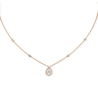 Roségold, Halsschmuck, Messika Joy Diamant Poire Collier, Ref: 05224-PG